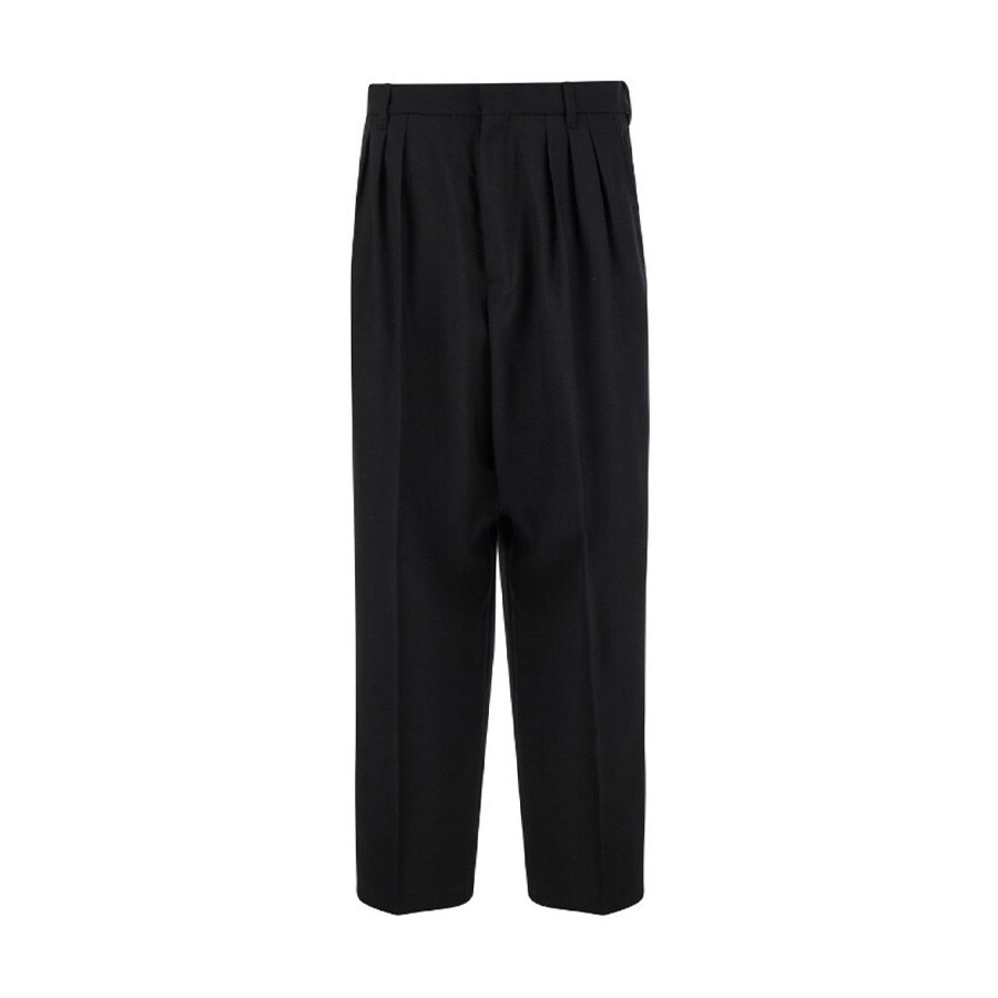 Men's Pleated Tailored Pants, Size 36