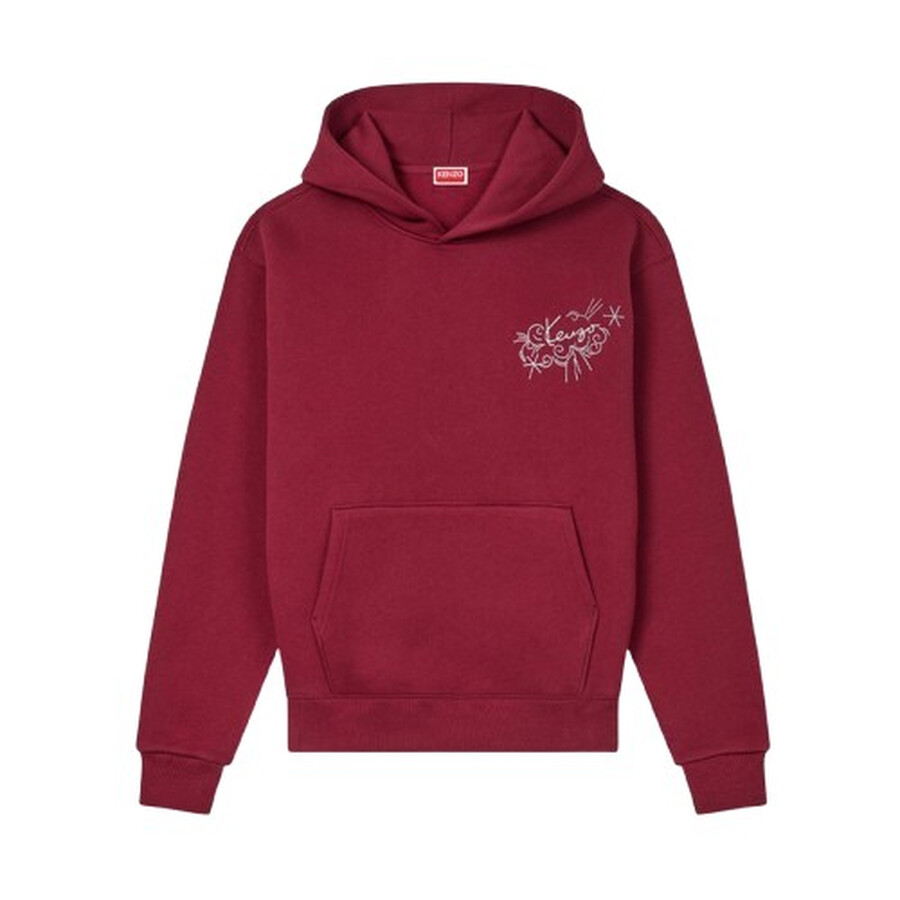 Men's Star Tiger Embroidered Hoodie, Size X-Large