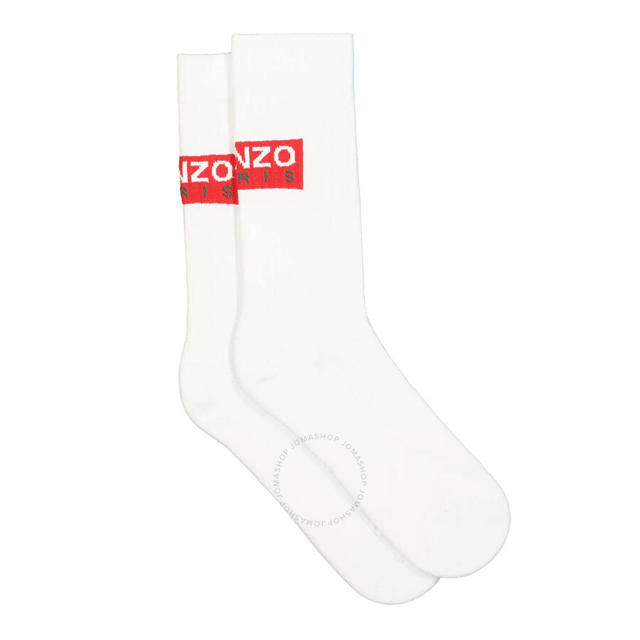 Men's Stretch Cotton Logo Socks
