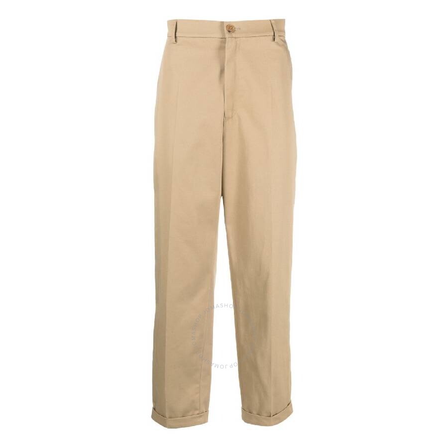 Kenzo Straight-leg Carpenter Trousers In Beige