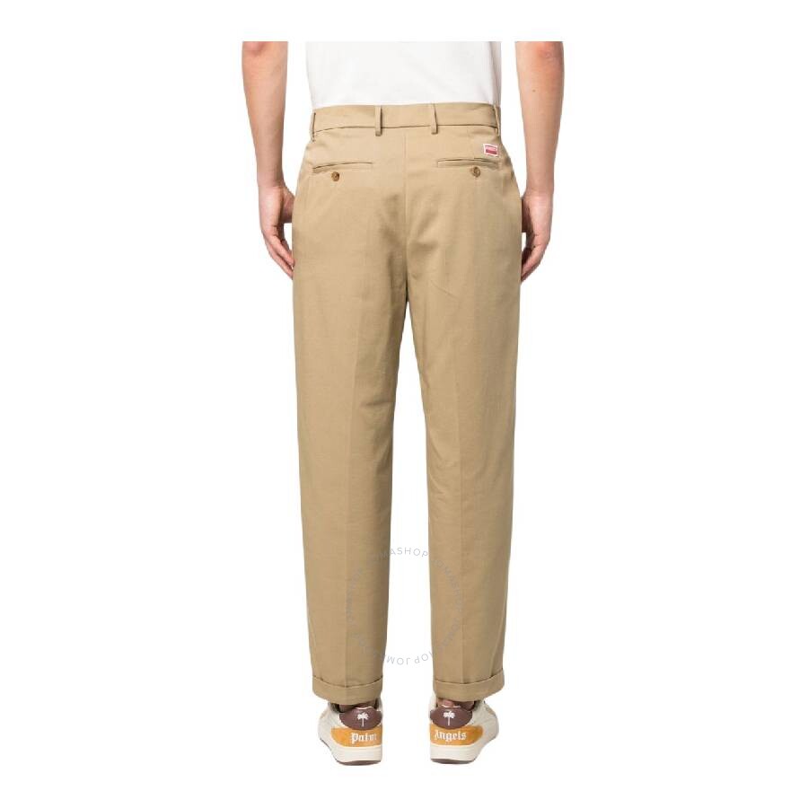 Kenzo Straight-leg Carpenter Trousers In Beige