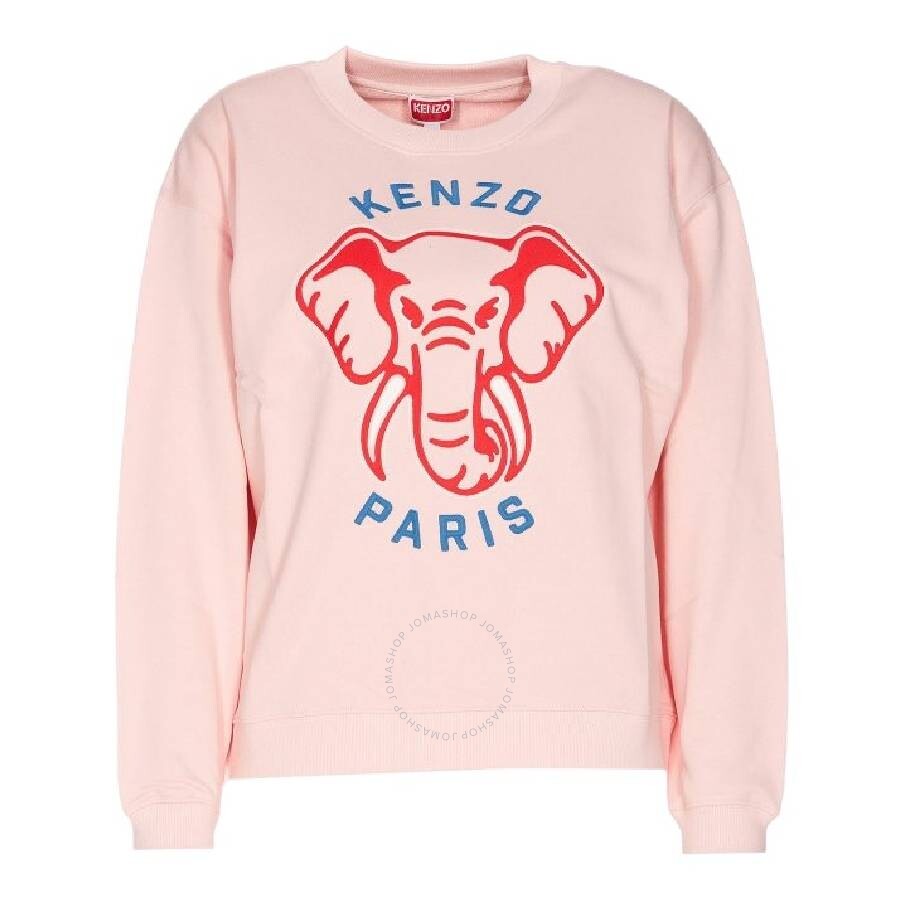 Womens Elephant Varsity Jungle Sweatshirt