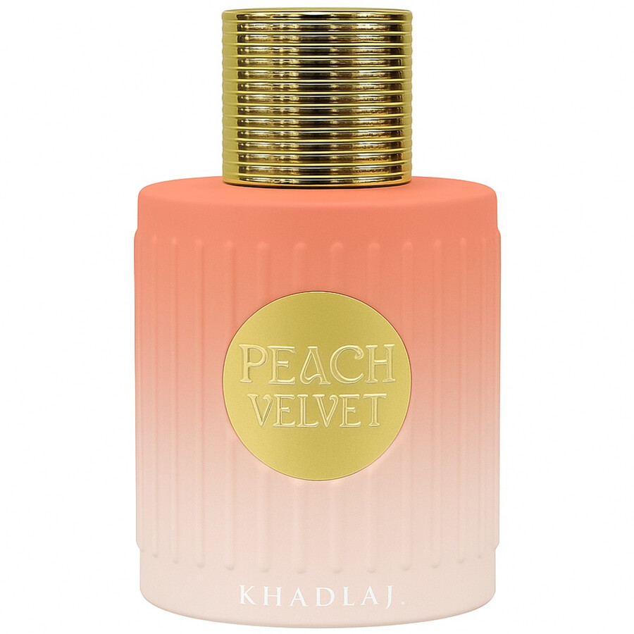 Khadlaj Ladies Peach Velvet Edp Spray 3.4 oz Fragrances 6298043070034