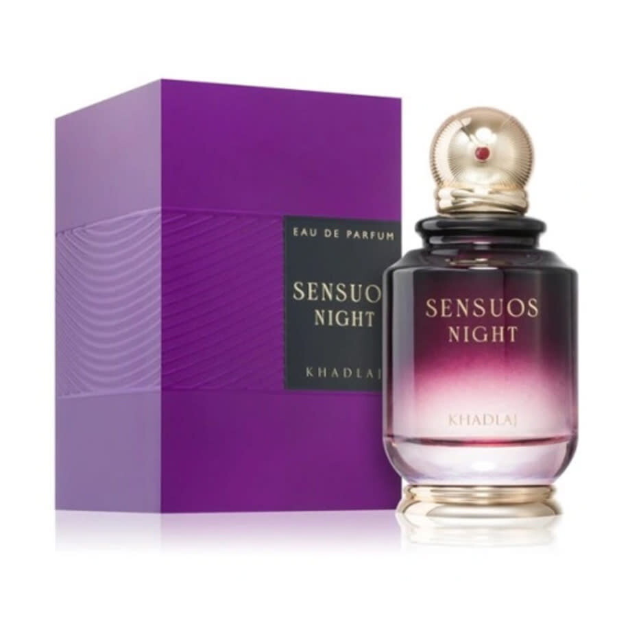 Khadlaj Men's Sensuos Night Edp 3.4 oz Fragrances 6291107974163