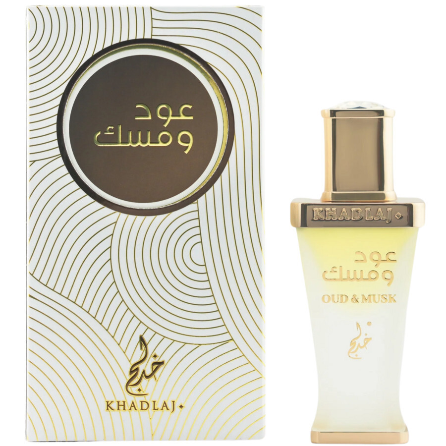 Khadlaj Unisex Oud & Musk Perfume Oil 0.7 oz Fragrances 6291107977744