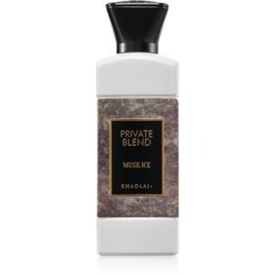 Khadlaj Unisex Private Blend Musk Ice Extrait de Parfum Spray 3.4