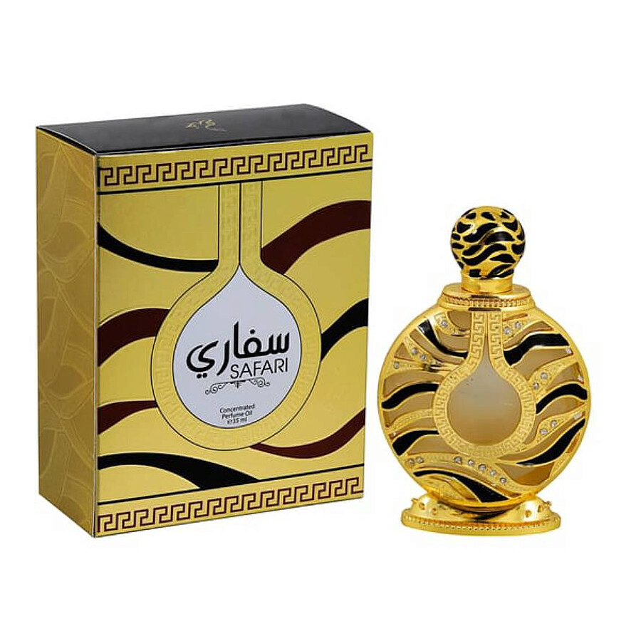 Khadlaj Unisex Safari Gold Perfume Oil 0.67 oz Fragrances 6291107971278