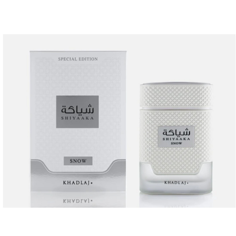 Khadlaj Unisex Shiyaaka Snow EDP Spray 3.4 oz Fragrances