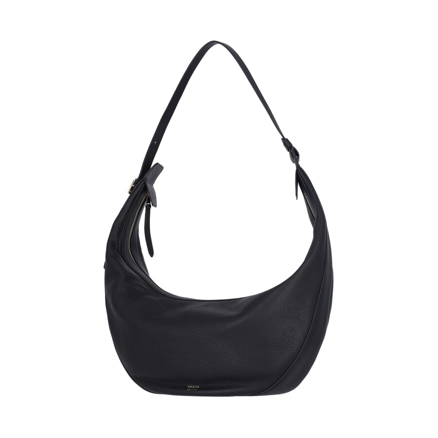 Khaite Augustina Hobo Shoulder Bag In Black