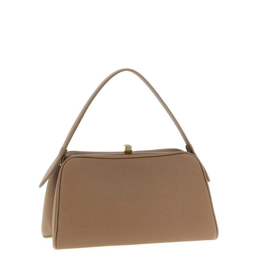 Khaite Cate Handbag In Sand