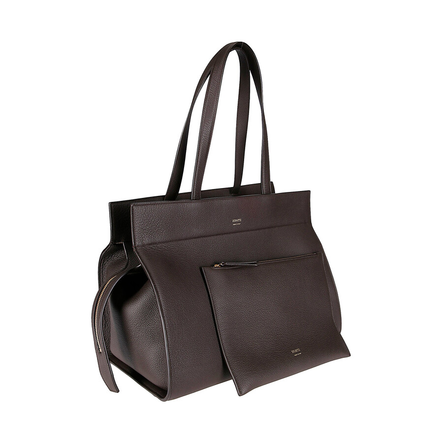 Khaite Crosby Shoulder Bag In Black
