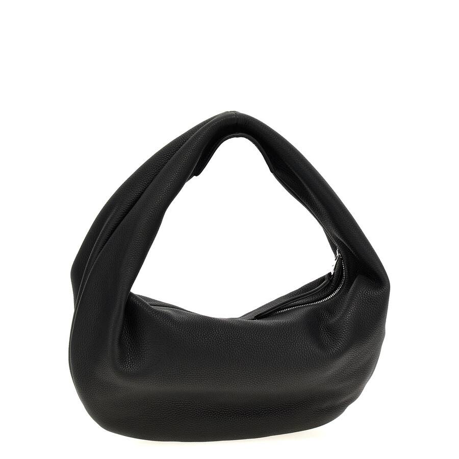 Khaite Medium Olivia Hobo Shoulder Bag In Black