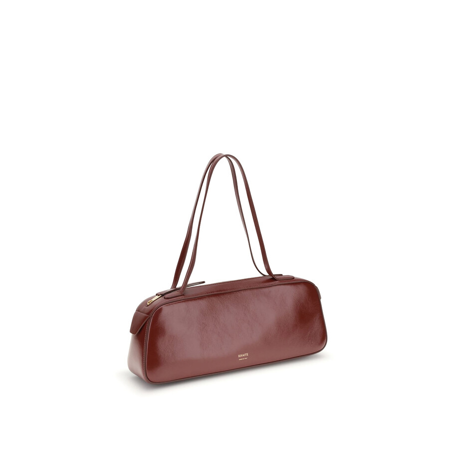 Khaite Simona Shoulder Bag In Burgundy