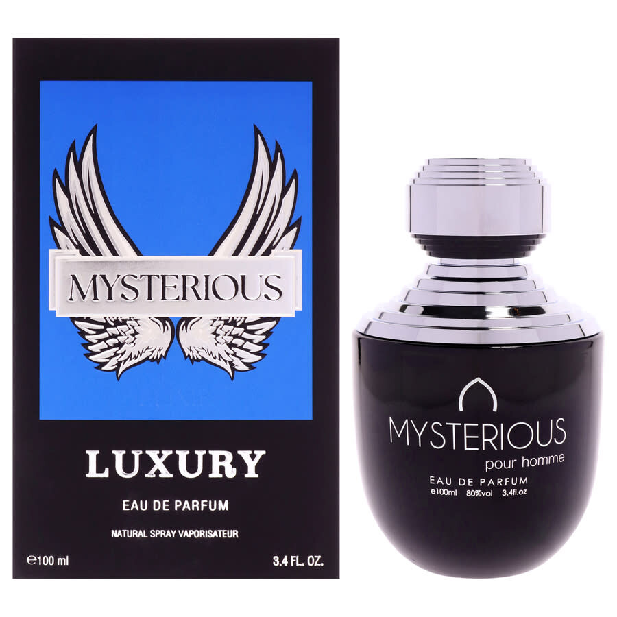 Khalis Men's Mysterious Elixir Luxury Collection Edp Spray 3.4 Fragrances 6290360814650 In Transparent