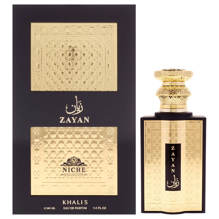 Khalis Men's Zayan Niche Collection Edp Spray 3.4 oz Fragrances 6290360815190 In Transparent