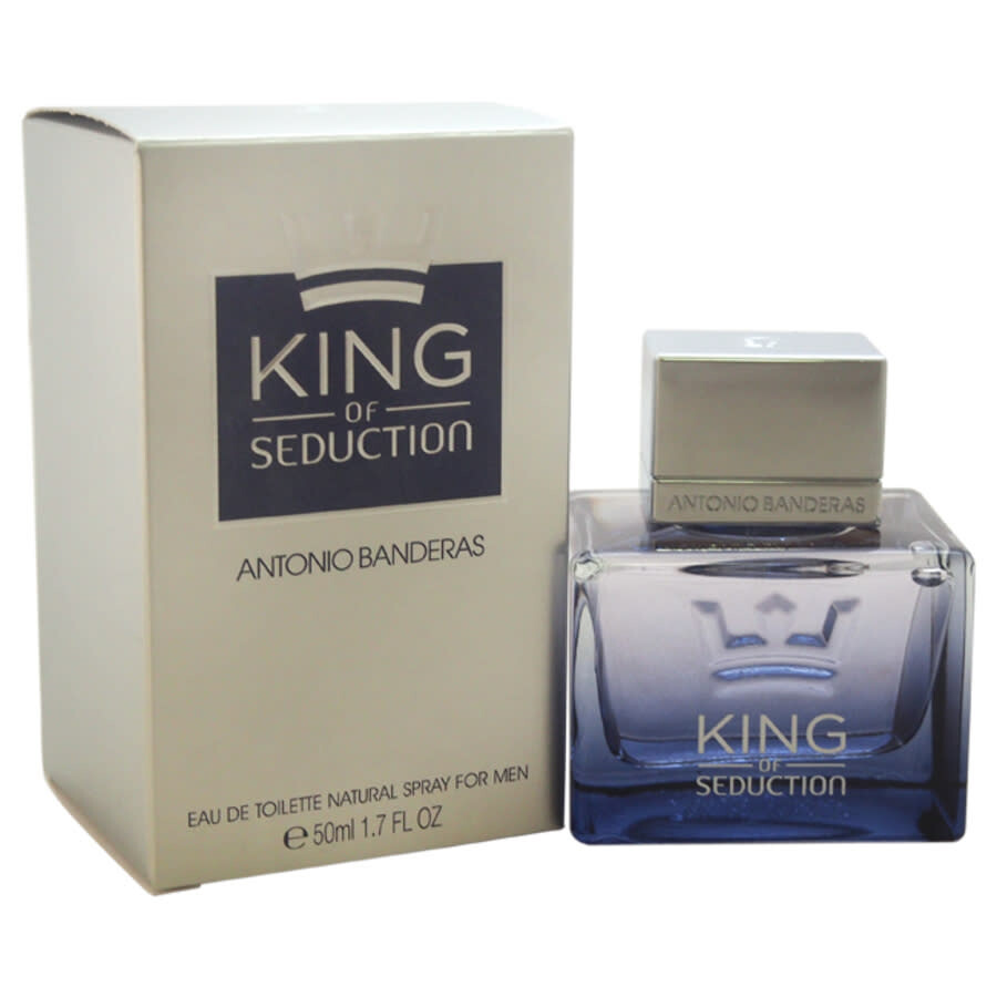 Shop Antonio Banderas King Of Seduction By  For Men - 1.7 oz Edt Spray In Yellow/green/white/orange/red