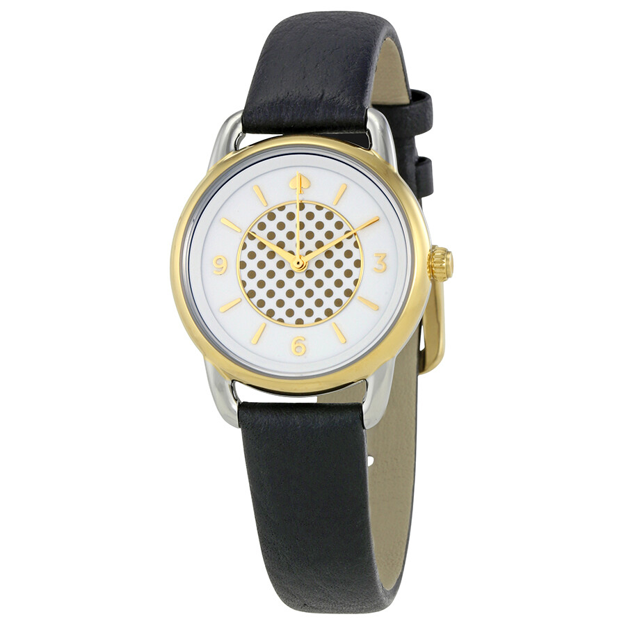 Kate Spade Boathouse White Dotted Dial Ladies Watch KSW1162