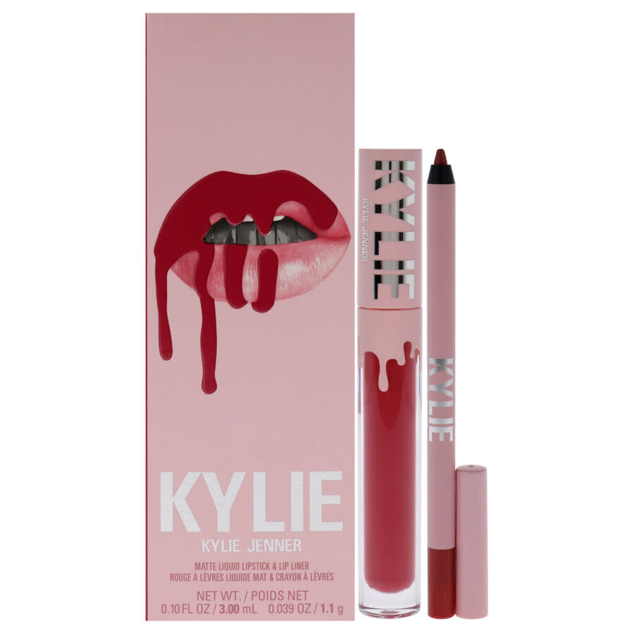 Kylie Cosmetics Ladies Matte Lip Kit 503 Bad Lil Thing Gift Set Makeup 4064941006787