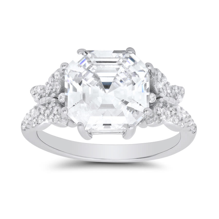 Take A Look About Asscher Cut Cubic Zirconia Ring