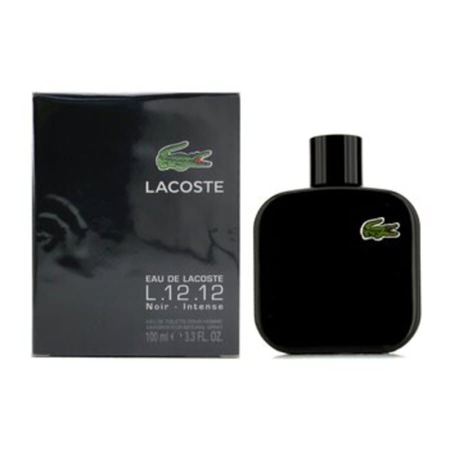 Shop Lacoste L.12.12 Noir Intense /  Edt Spray 3.3 oz (100 Ml) (m) In N/a