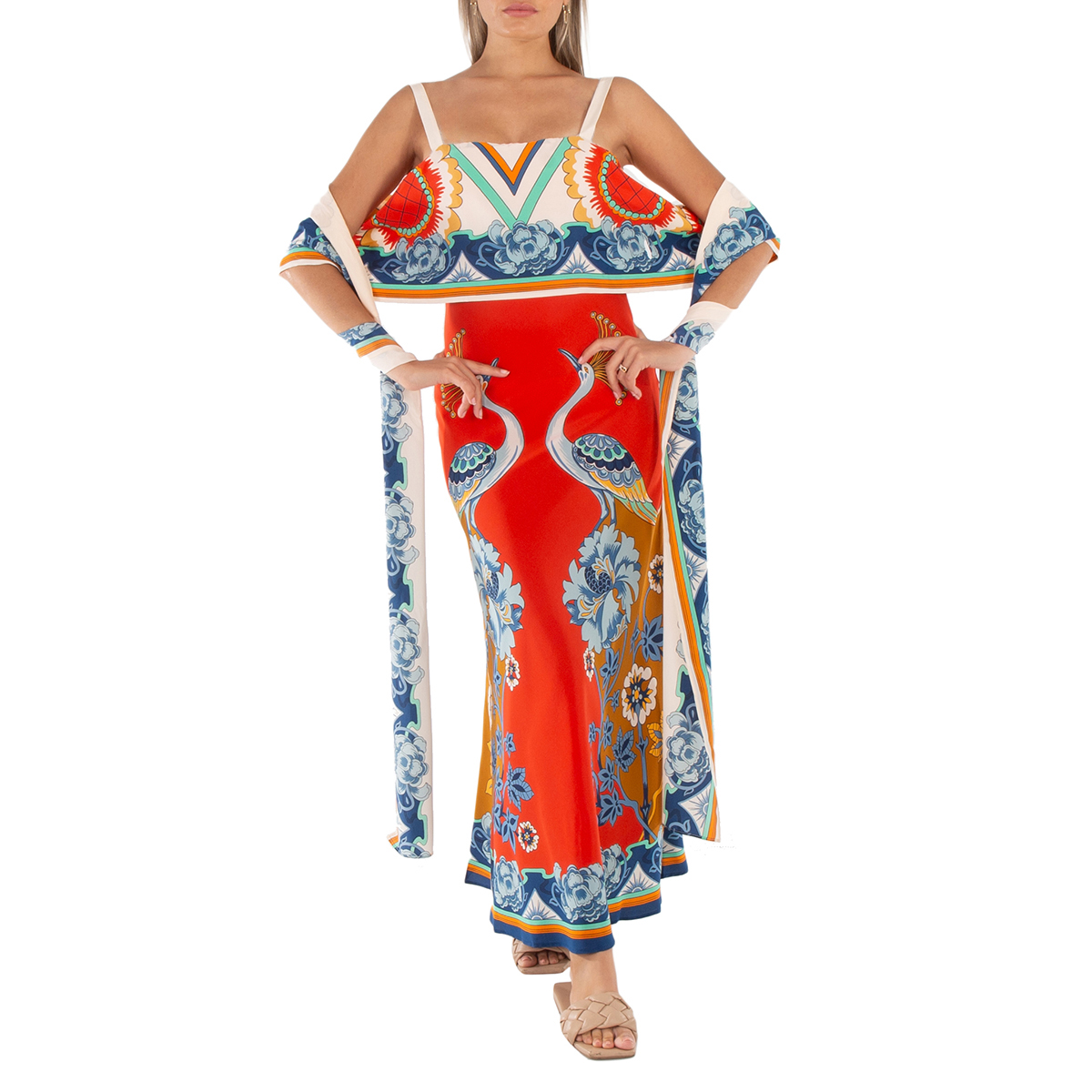 La Double J Foulard Blouse