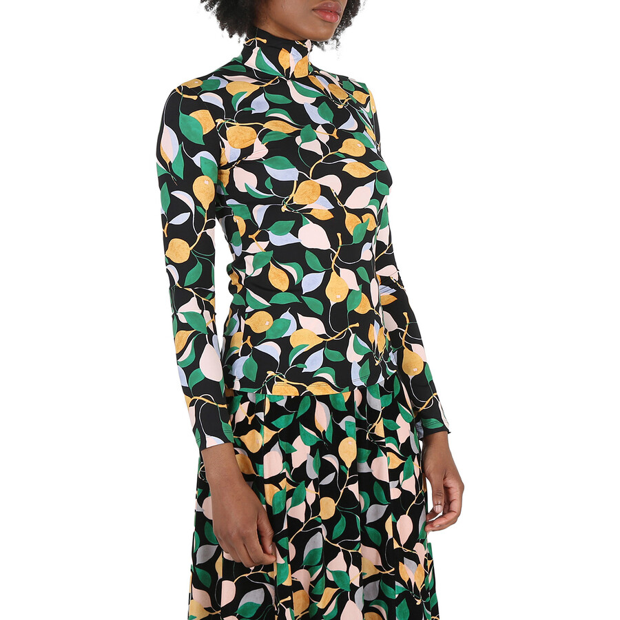 La Doublej La Double J Ladies Orchard Turtleneck Jersey Top