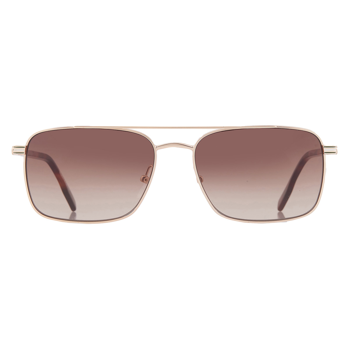 Lacoste Brown Gradient Navigator Men's Sunglasses L264S 710 58