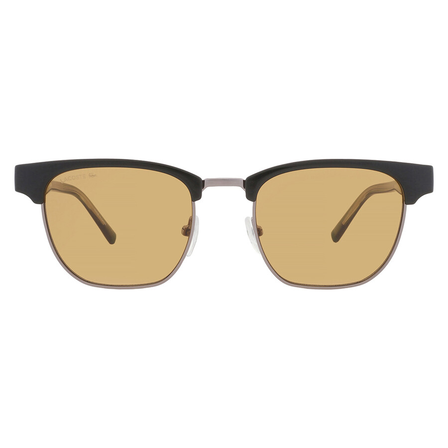 Lacoste Caramel Square Men's Sunglasses L266s 301 51 In Green