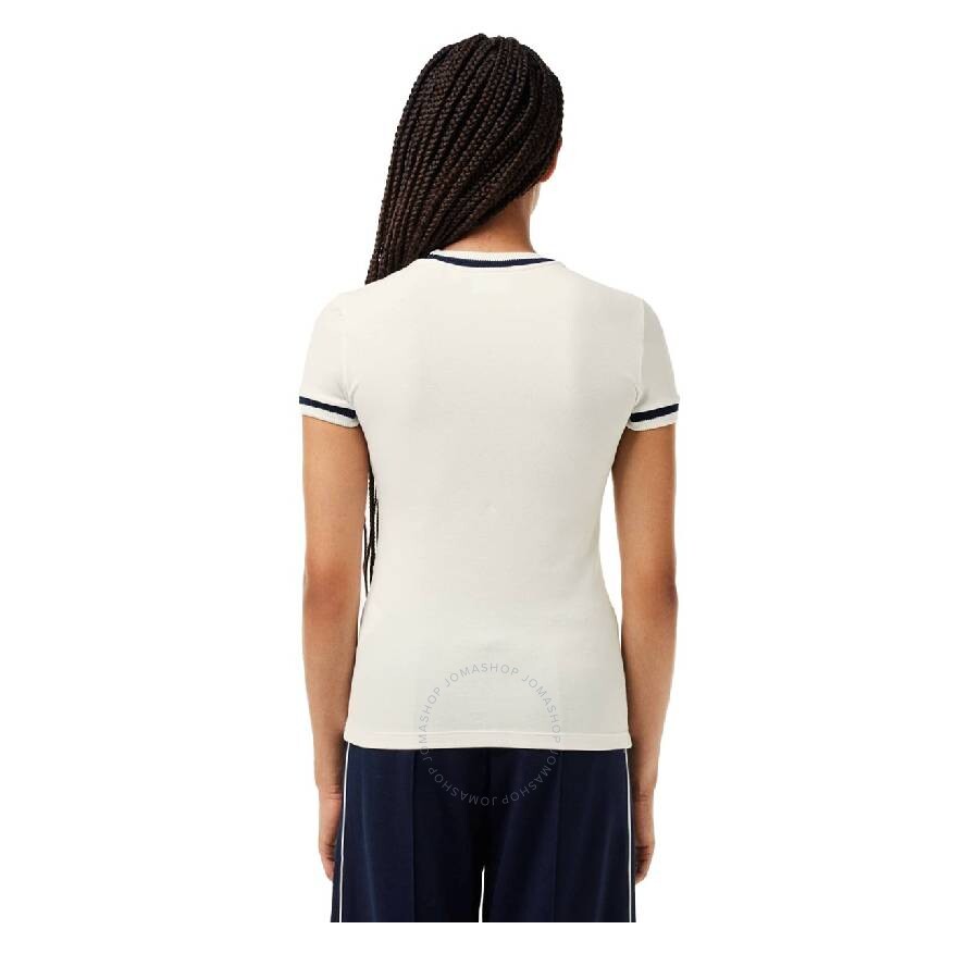 Lacoste Crew Neck Pull Over Knit Sweater