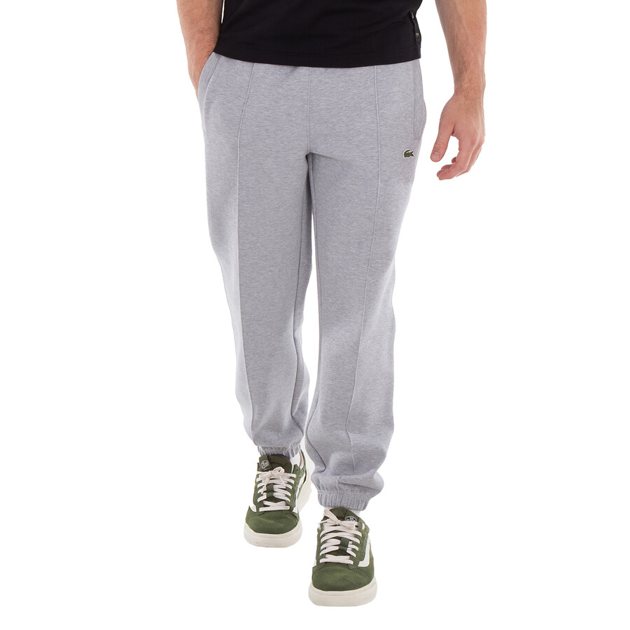 Croc-Embroidered Regular Fit Pique Sweatpants