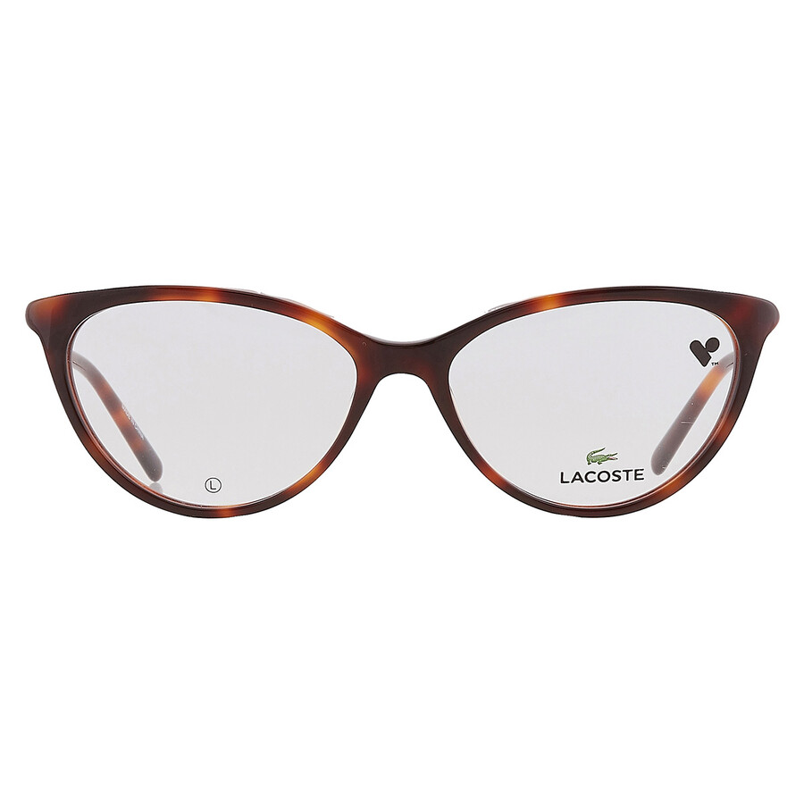 Lacoste Demo Cat Eye Ladies Eyeglasses L2952 214 54 In Brown