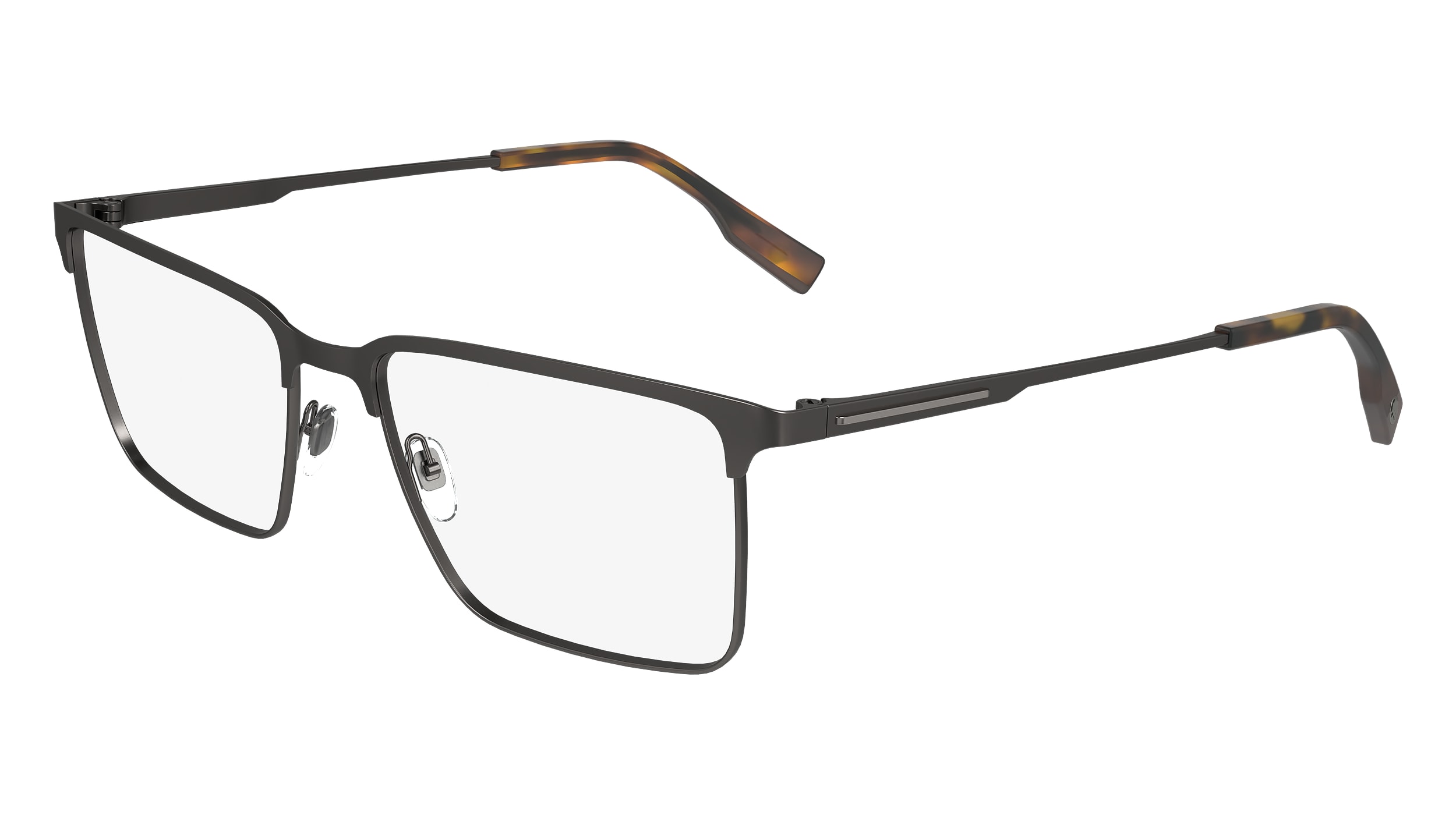 Lacoste Demo Rectangular Men's Eyeglasses L2296 N 033 55