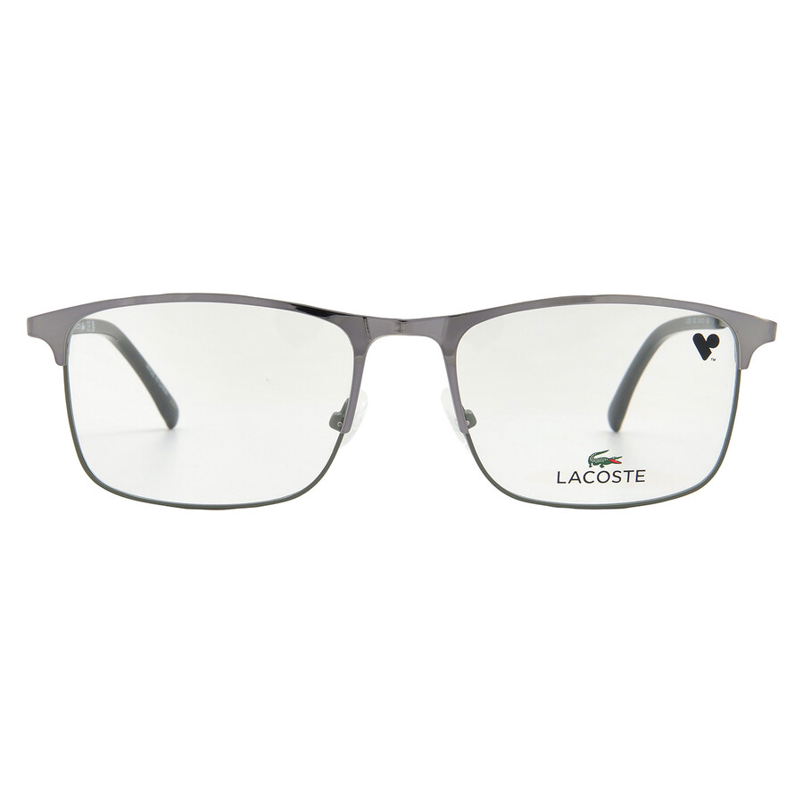 Lacoste Demo Square Men's Eyeglasses L2252 033 54 In Gray