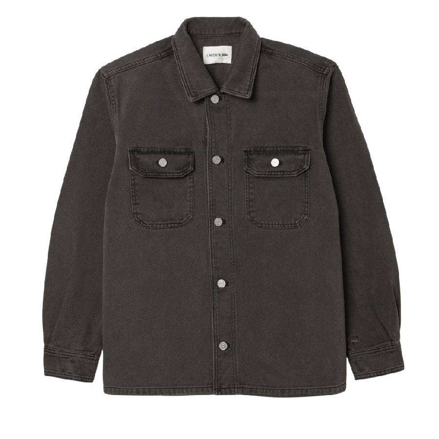 Denim Pocket Cotton Overshirt