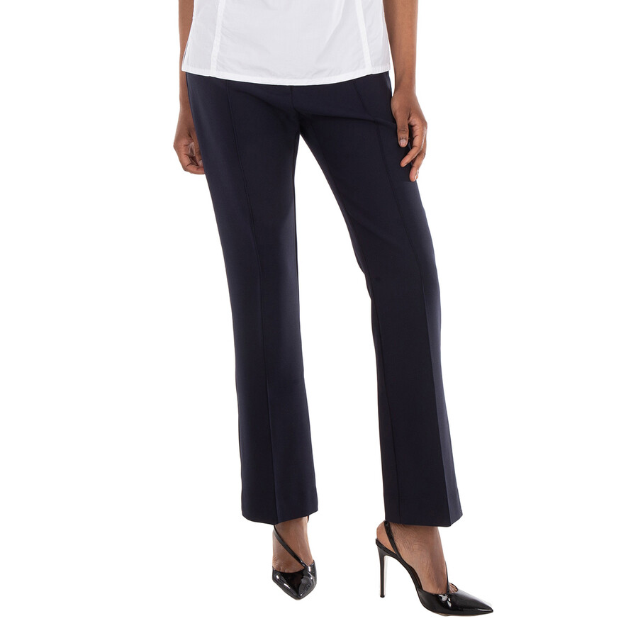 Flared High-Waisted Formal Pants