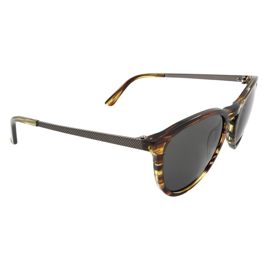Lacoste Green Round Unisex Sunglasses L708s 210 50 In Brown / Green