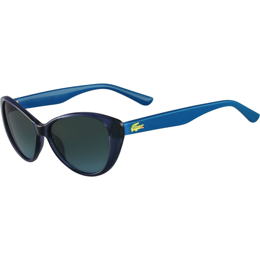 Lacoste Grey Cat Eye Unisex Sunglasses L3602S/CL Blu 424