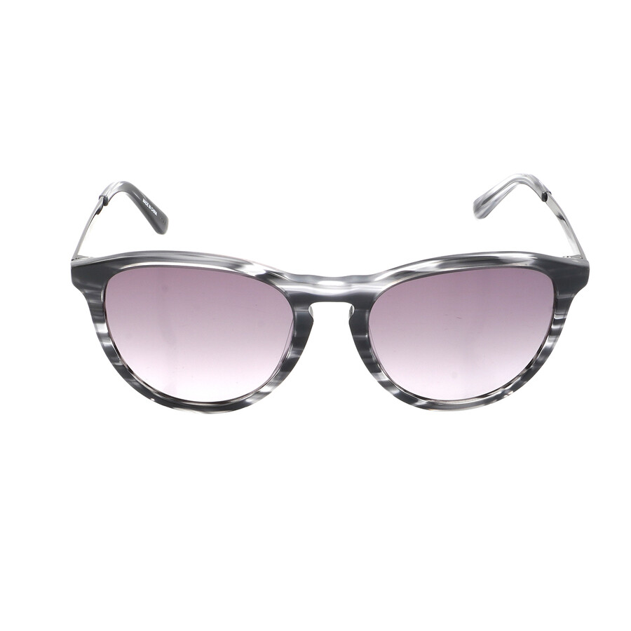 Lacoste Grey Round Unisex Sunglasses L708s 035 50 In Grey