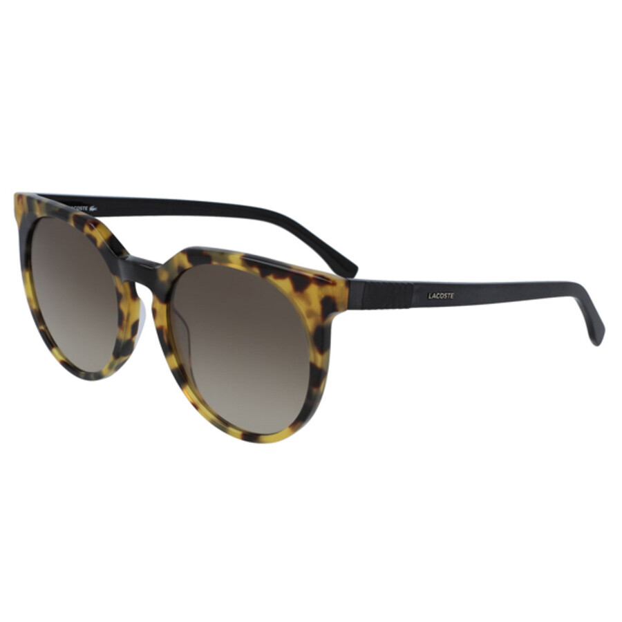 Lacoste Ladies Tortoise Round Sunglasses L889S21554 886895377676