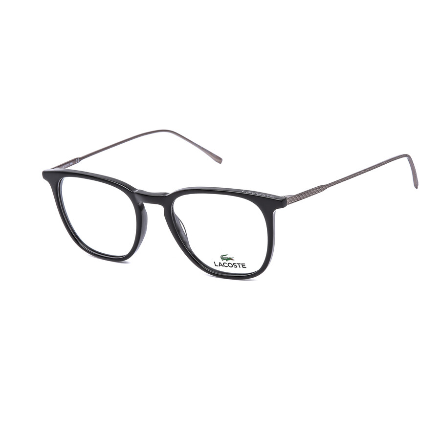 Lacoste Men's Black Square Eyeglass Frames L282800150 886895378871