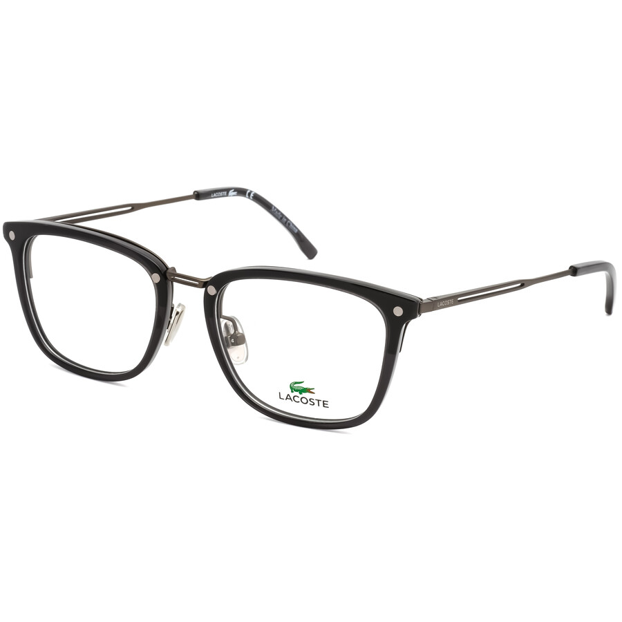 Lacoste Men's Grey Square Eyeglass Frames L2874PC03553 886895494298