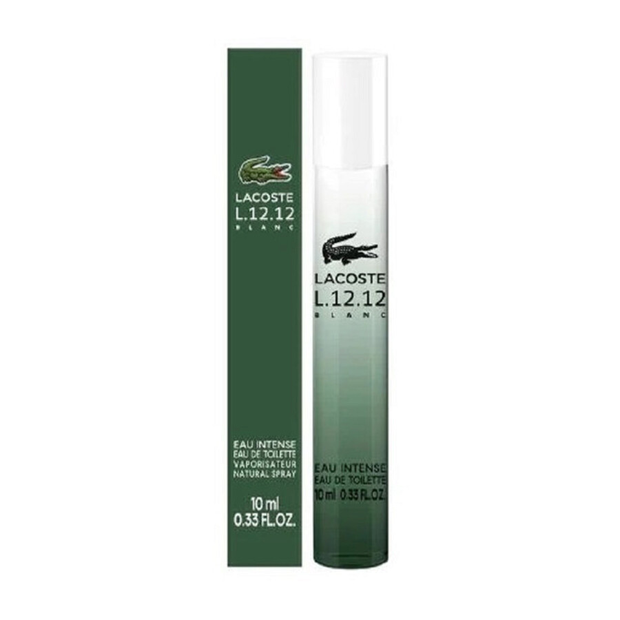 Shop Lacoste Men's L.12.12. Blanc Eau Intense Edt Spray 0.33 oz Fragrances 3616303459925 In N/a