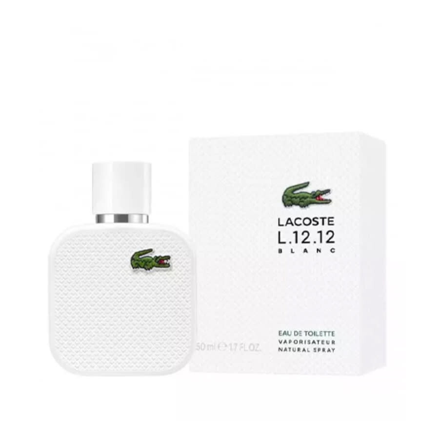 Shop Lacoste Men's L.12.12 Blanc Edt 1.7 oz Fragrances 3386460149105 In N/a