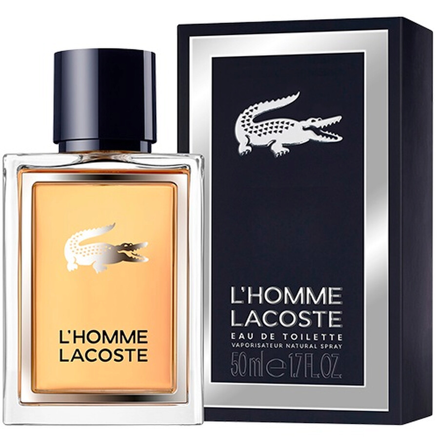 Lacoste Men's L'homme Edt Spray 1.7 oz Fragrances 3386460149341
