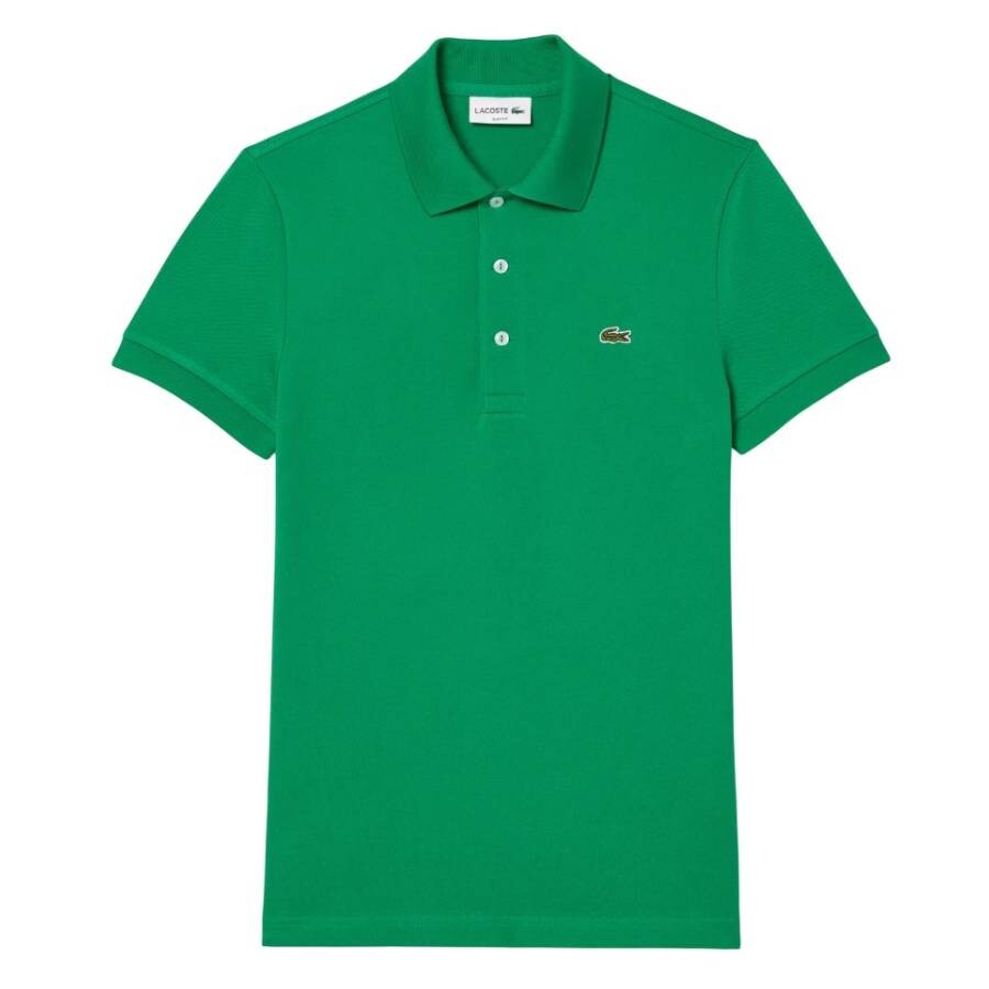Stretch Pique Short-Sleeve Slim Fit Polo Shirt