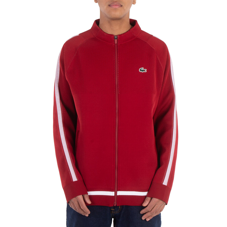 Lacoste Tennis X Novak Djokovic Sweatshirt In Red