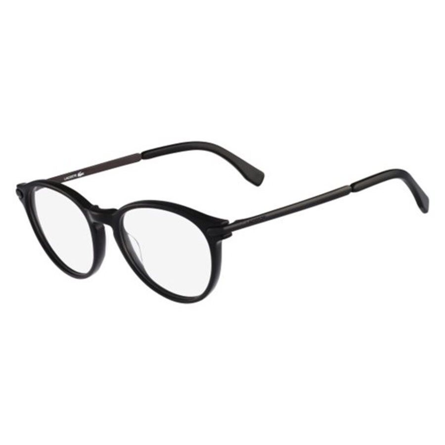 Lacoste Unisex Black Round Eyeglass Frames L271800150 886895201063