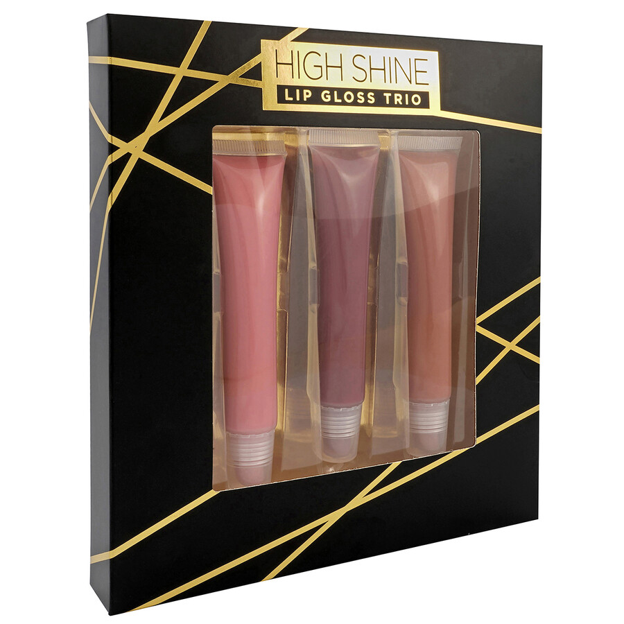 Mauve And Pinks Ladies Makeup High Shine Lip Gloss *trio* Makeup 810020290639 In Mauve