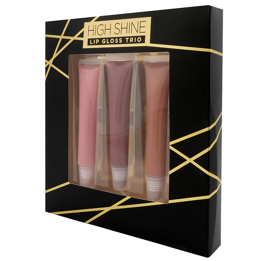 Mauve And Pinks Ladies Makeup High Shine Lip Gloss *trio* Makeup 810020290639 In Mauve
