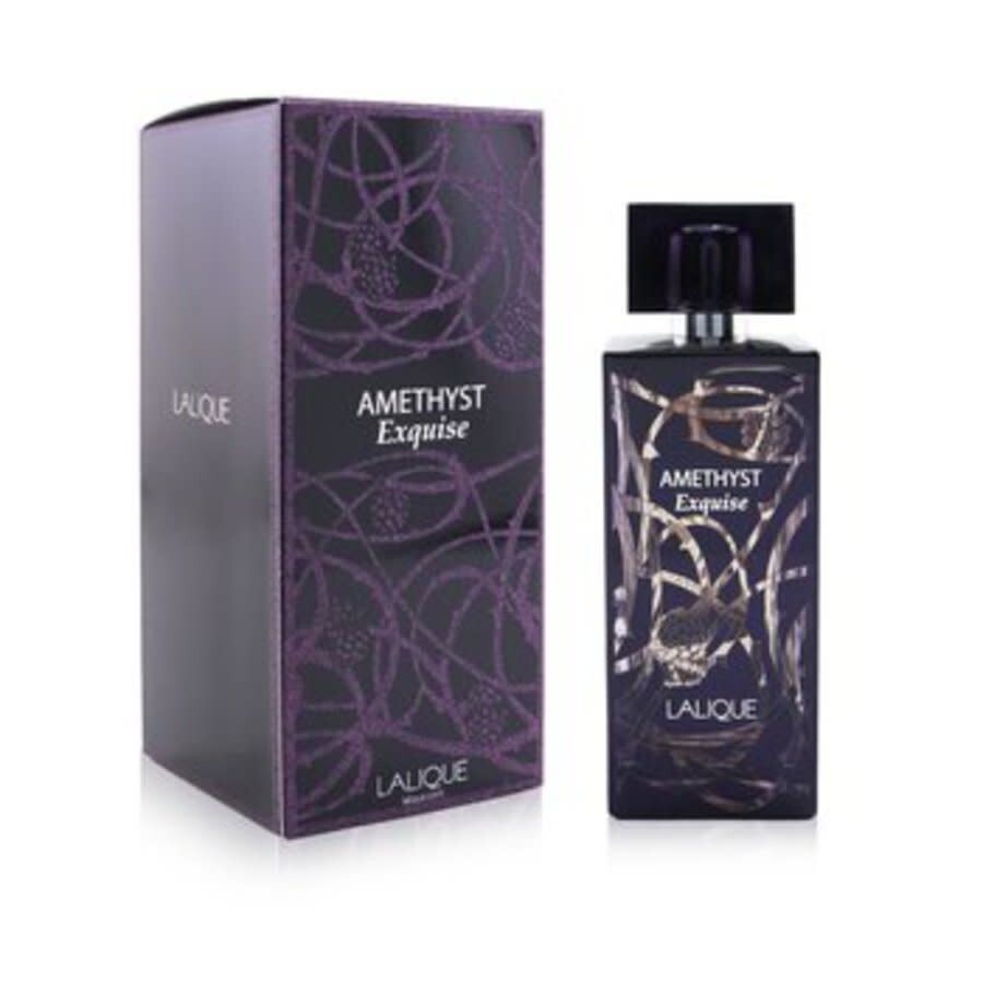 Shop Lalique Ladies Amethyst Exquise Edp Spray 3.3 oz Fragrances 7640171199481 In Amethyst / Orchid